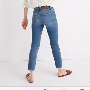 Price Drop Madewell The High-Rise slim Crop Boyjean